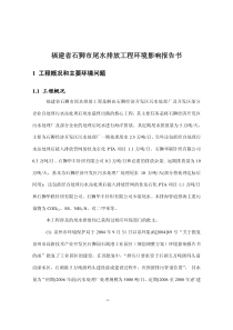 福建省石狮市尾水排放工程环境影响报告书