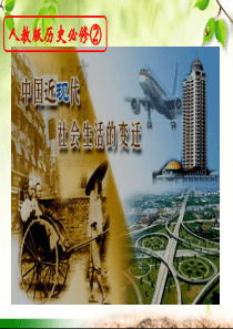 课件物质生活与习俗的变迁(新)