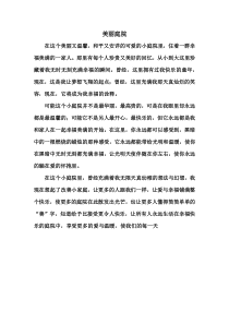 关于美丽庭院的作文