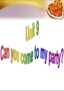 新目标人教版八年级英语上册Unit9--Section-A-1课件