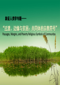 象征人类学(特纳戏剧场景及隐喻)