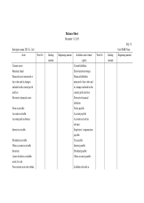 财务报表英文版