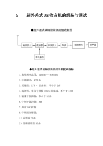 超外差式AM收音机组装与调试说明new