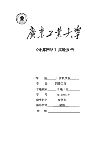 计算网络A-实验报告
