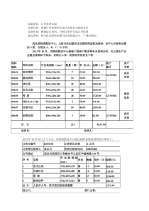 订单处理实验