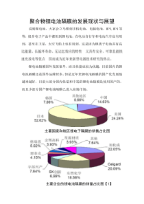 聚合物锂电池隔膜的发展现状与展望