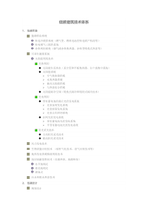 绿色建筑技术体系