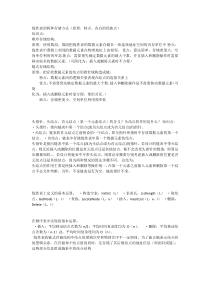 线性表复习知识点