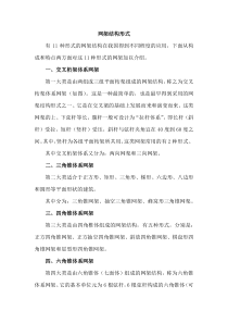网架结构形式