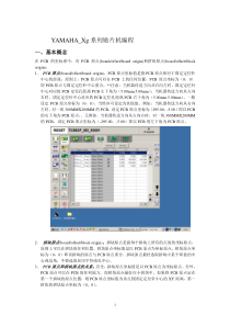 详细的YAMAHA_Xg系列SMT贴片机编程培训教程