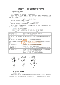 财务管理基础知识风险与收益的基本原理(一)