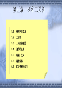 第五章java数据结构树和二叉树.