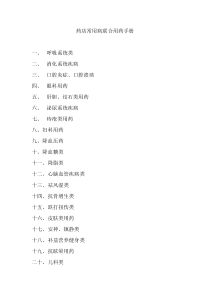 药店常用病联合用药手册(珍贵版)