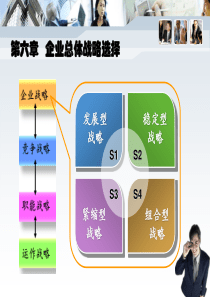 第六章企业总体战略选择(发展型战略).
