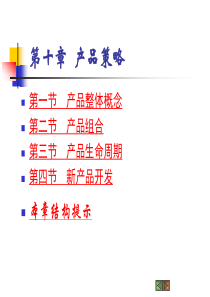 第十章产品策略.