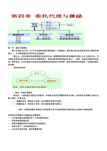 第四章委托代理与激励