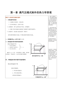 第四节实际蒸汽压缩制冷循环