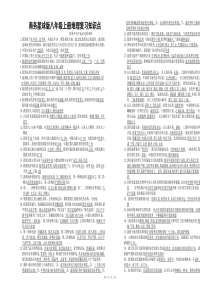 商务星球版八年级上册地理复习知识点