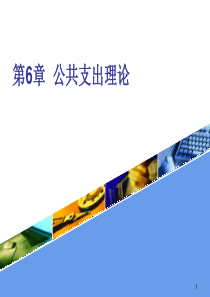 第6章公共支出理论.