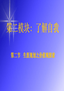 职业生涯规划之价值观探索
