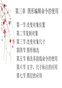 园林计算机辅助设 cad第三章