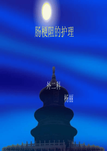 肠梗阻的护理