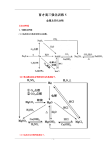 育才高三强化训练