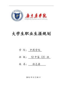 职业生涯规划案例