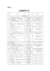 第五届中国梦汉语美主题推荐书目