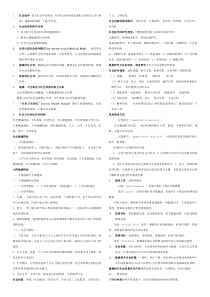 社会医学重点内容