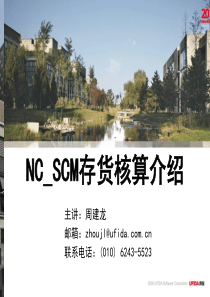 NC_SCM存货核算介绍