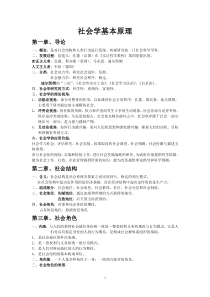 社会学基本原理