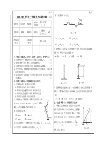 福建工程学院理论力学考卷2003-2004