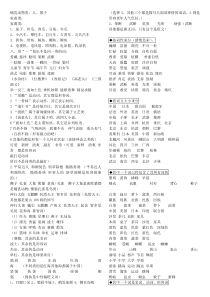 找出不是同一类的词语画横线