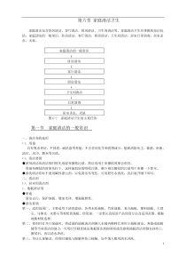 第六章家庭清洁卫生