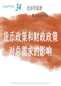 第34章货币政策和财政政策对总需求的影响