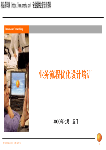 业务流程优化设计