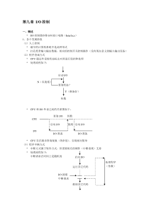 第九章IO控制