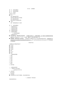 第八章分销策略