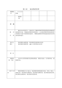 第八章饭店物质管理