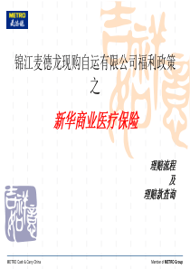 (麦德龙)新华保险理赔及查询