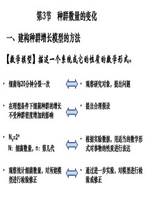 生物必修Ⅲ人教新课标42种群数量的变化系列课件(共30张)