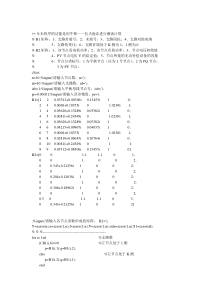 潮流计算源程序及运行结果