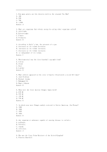牡丹江技术学院英语等级考试二级考题