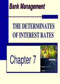 THEDETERMINATESOFINTERESTRATES(金融市场学,上