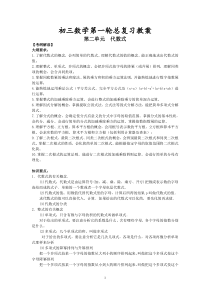 第2单元代数式