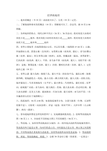 湘教版七年级地理世界的地形
