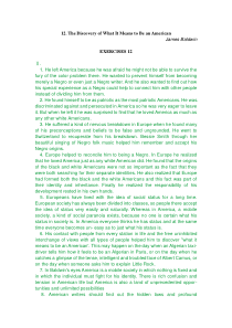 The-discoery-of-what-it-means-to-be-an-American练习答