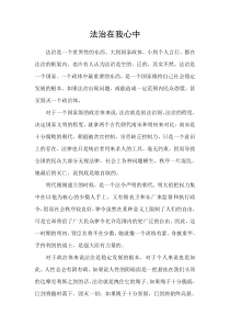 法治在我心中(1)