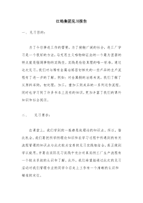 江钨集团见习报告